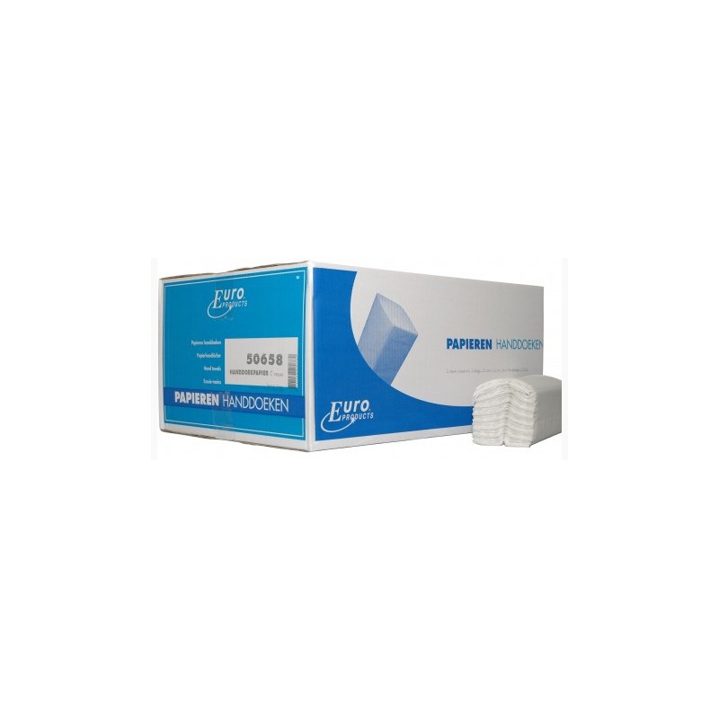 Handdoekpapier Euro C-vouw, 2-lgs