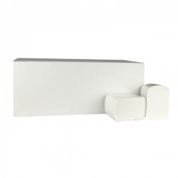 Toiletpapier Bulkpack Cellulose 2-laags 11x18cm 40x225 in doos